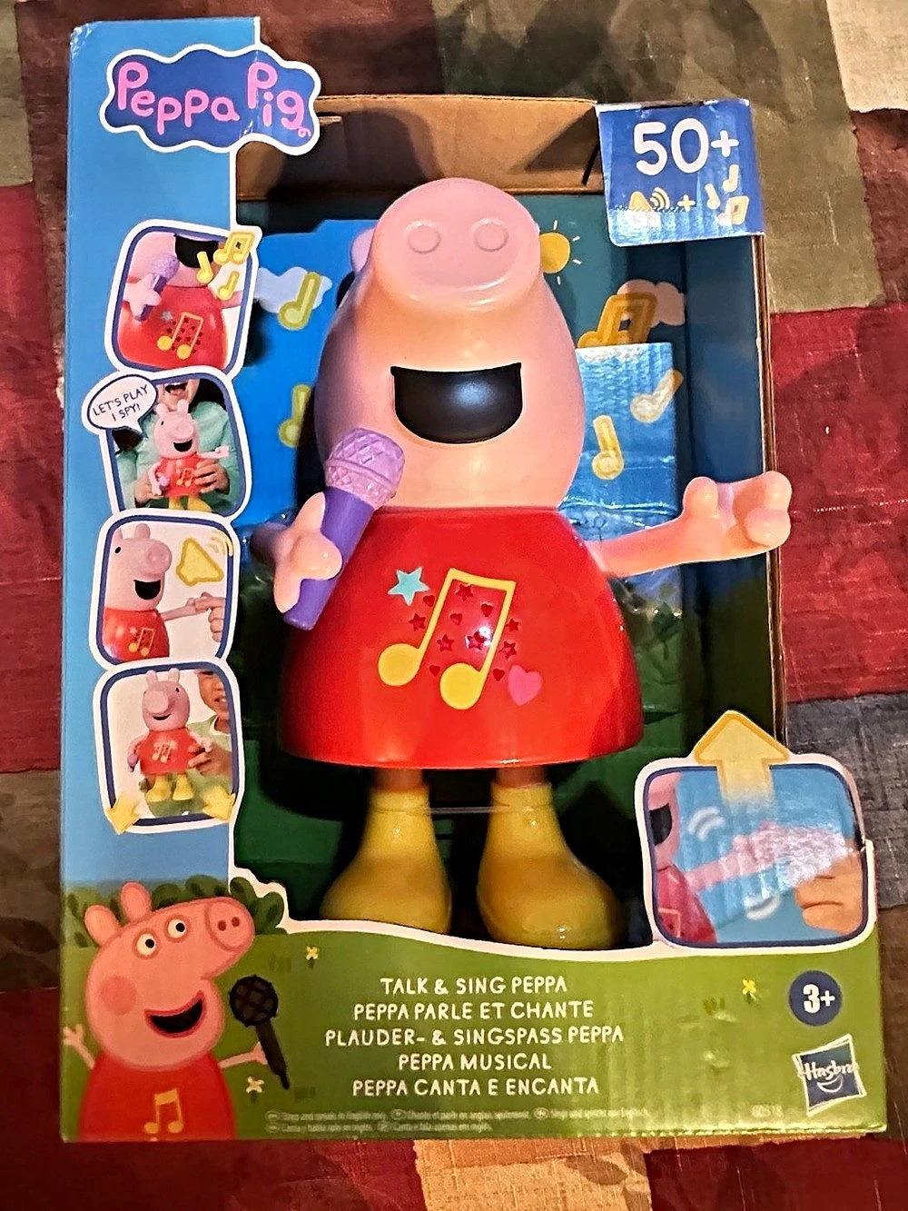 Peppa Pig Talk & Sing Peppa Musical Toy NWT